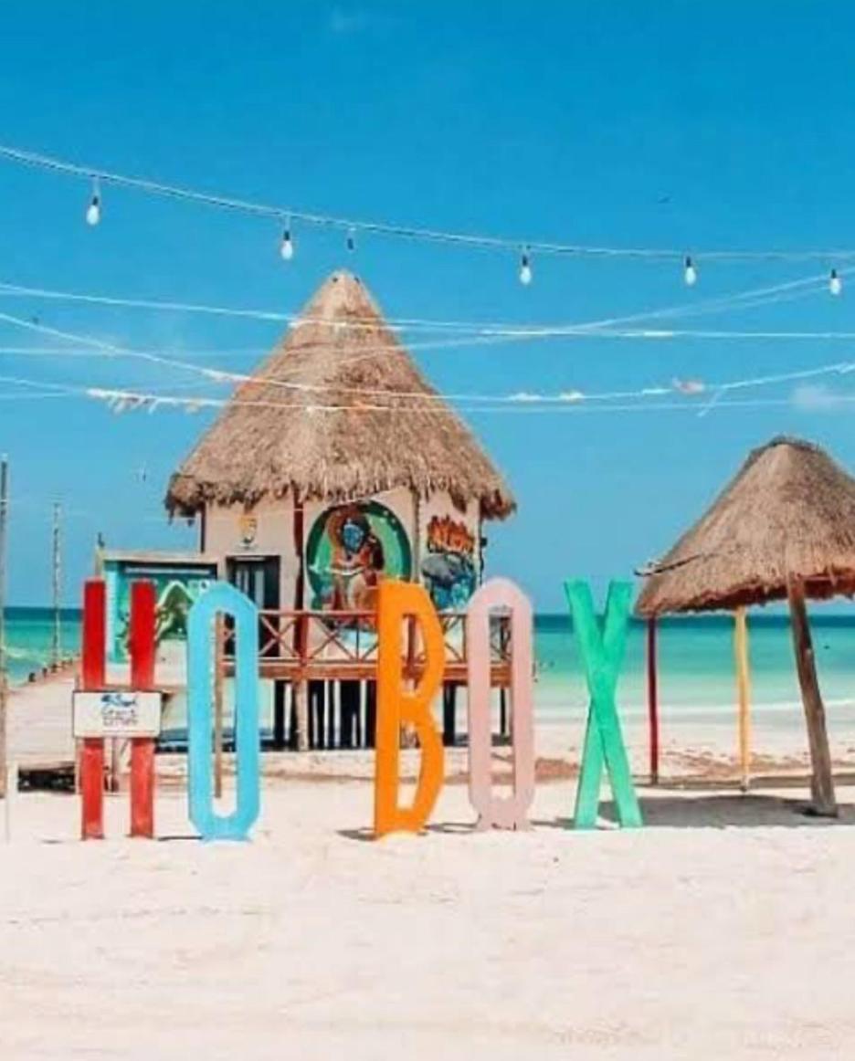 El Corazon Mexican0 Isla Holbox Dış mekan fotoğraf