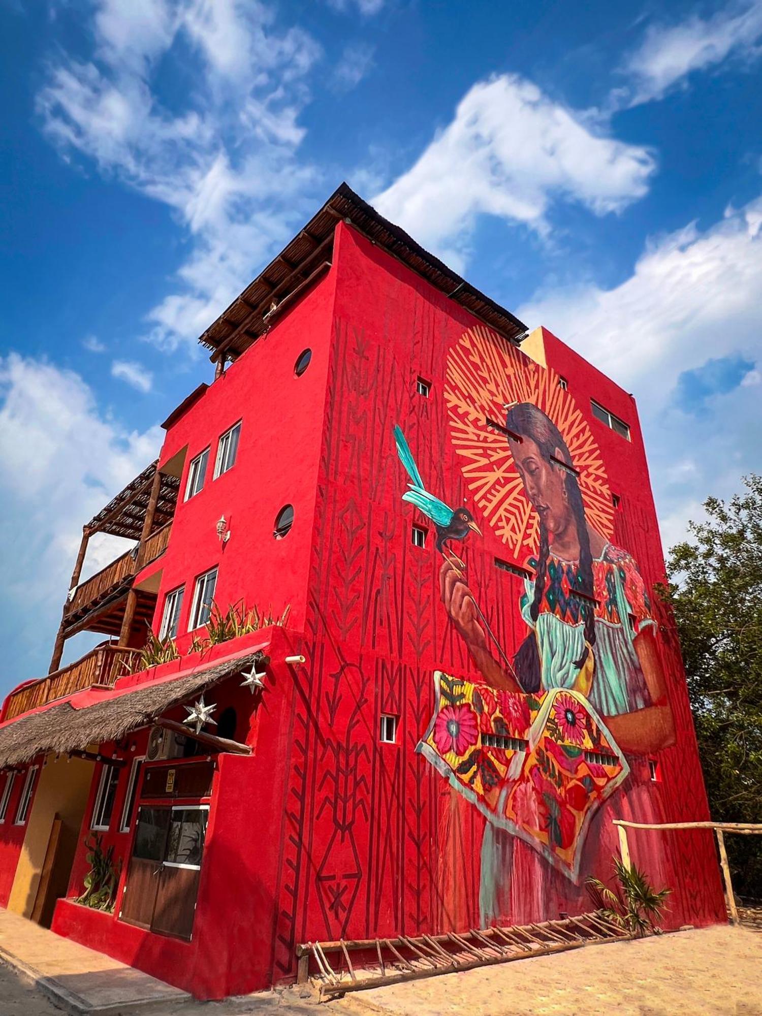 El Corazon Mexican0 Isla Holbox Dış mekan fotoğraf