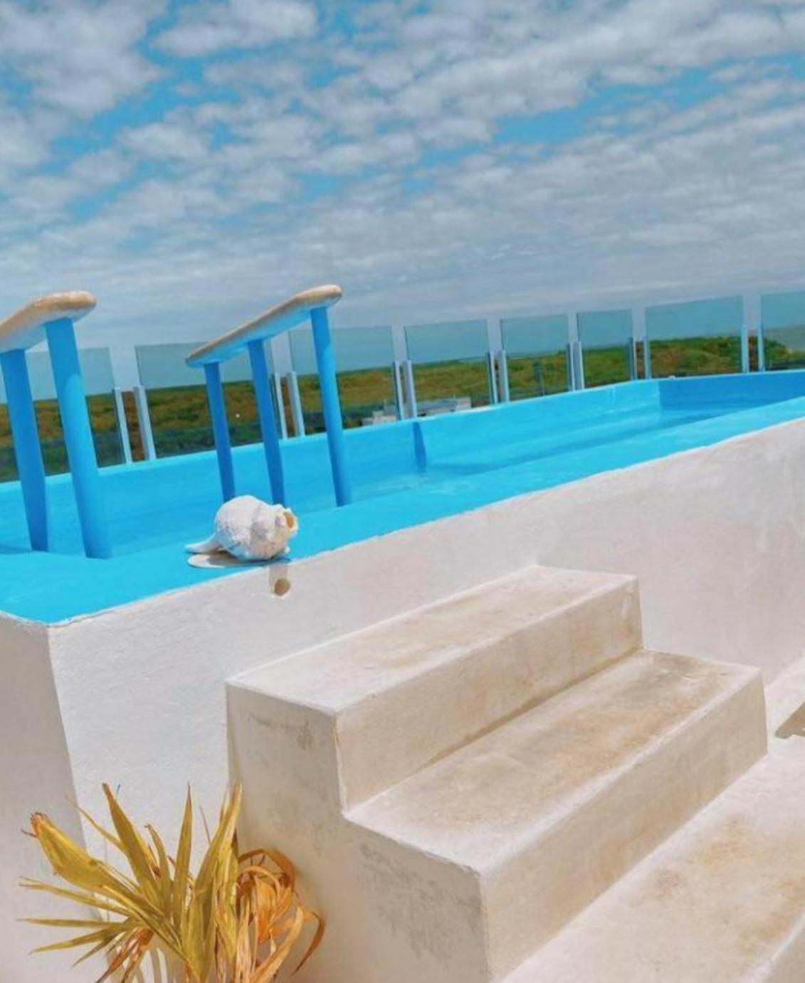 El Corazon Mexican0 Isla Holbox Dış mekan fotoğraf
